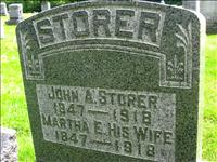 Storer, John A. and Martha E